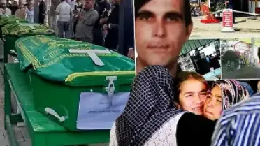 Mersin'de Altı Kişiyi Öldüren Saldırgan İntihar Etti, Kurbanlar Gözyaşlarıyla Toprağa Verildi