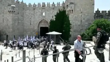 Mescid-i Aksa'da Provokasyon: Fanatik Yahudiler ve Bakan Ben Gvir Baskın Yaptı
