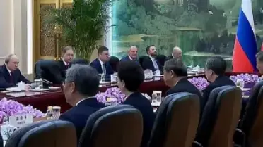 Putin ve Şi Cinping Görüşmesinde 40 Anlaşma Masada