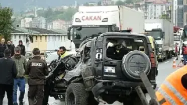 Rize'de Trafik Kazası: 1 Ölü, 7 Yaralı