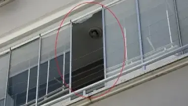 Samsun'da Yerleşim Yerine İHA Düştü, Maddi Hasar Oluştu