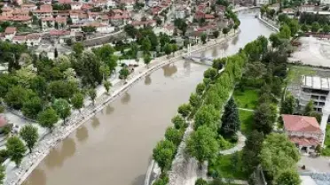 Tokat'ta Yeşilırmak Taşkınlarına Karşı 9 Kilometrelik Kaya Seti Oluşturuldu