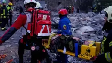 Ukrayna'da Rus Saldırısı: Kiev'de Bir Ölü, 16 Yaralı