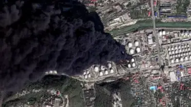 Ukrayna'dan Rusya'ya Drone Saldırısı: Orta Rusya'daki Rafineri Faaliyetleri Durdu