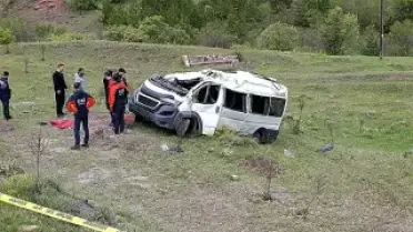 Yozgat'ta Öğrenci Servisi Devrildi: 2 Ölü, 7 Yaralı