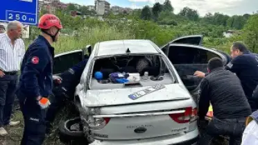 Zonguldak'ta Trafik Kazası: 5 Yaralı