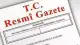 Resmi Gazete'de Atama Kararları Yayımlandı