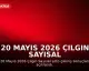 20 Mayıs 2026 Çılgın Sayısal Loto Çekiliş Sonuçları Açıklandı: Büyük İkramiye Yine Devretti