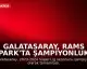 Galatasaray, RAMS Park'ta Şampiyonluk Kupasını Kaldırdı