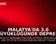 Malatya'da 3.6 büyüklüğünde deprem meydana geldi