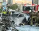 Şişli'de İş Yerine Giren Otomobil Yangın Çıkardı: 2 Yaralı