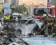 Şişli'de İş Yerine Giren Otomobil Yangın Çıkardı