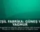 Yeşil Fabrika: Güneş ve Yağmur Suyuyla Enerji ve Su İhtiyacını Karşılıyor