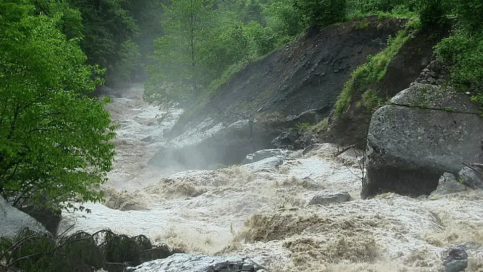 Artvin'de Şiddetli Sağanak: Dere Taştı, Yol Kapandı, Turistler Mahsur Kaldı