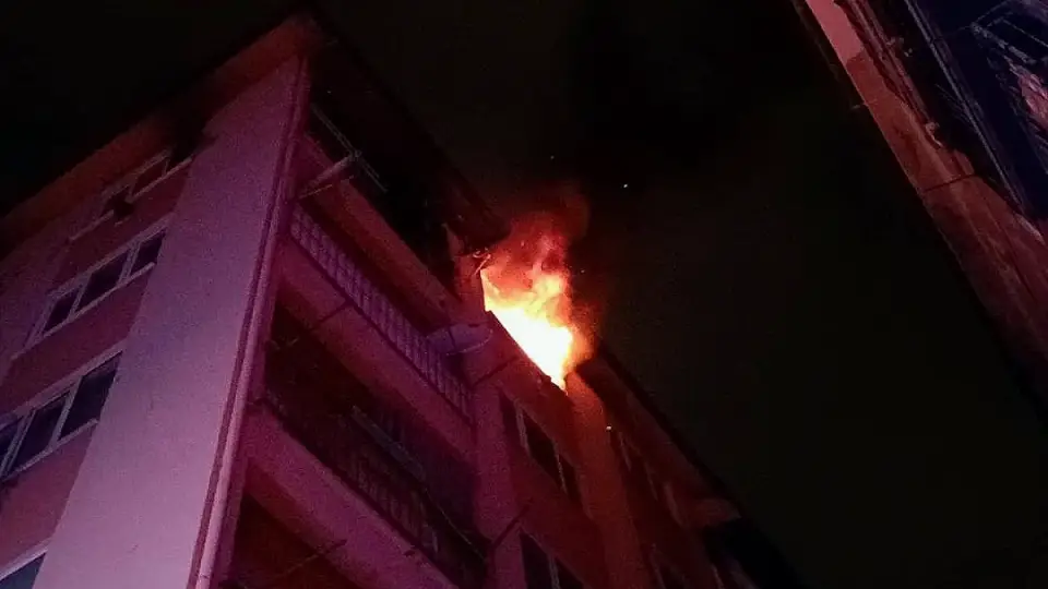 Bursa'da Apartman Dairesinde Yangın: Yaralı Yok