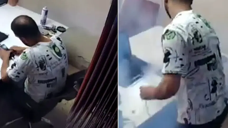Cep Telefonu Bataryası Tamir Sırasında Patladı