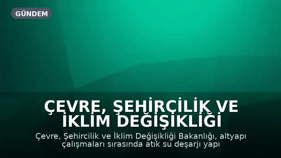 Çevre, Şehircilik ve İklim Değişikliği Bakanlığı'ndan Ankara Büyükşehir Belediyesi'ne 1,6 Milyon Lira Ceza