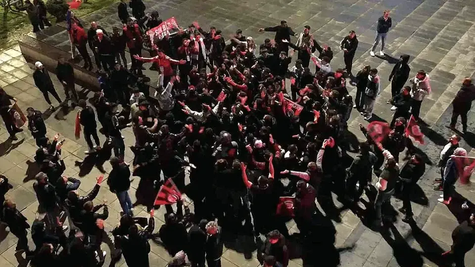 Çorum FK Taraftarları Finale Yükselmeyi Kutladı