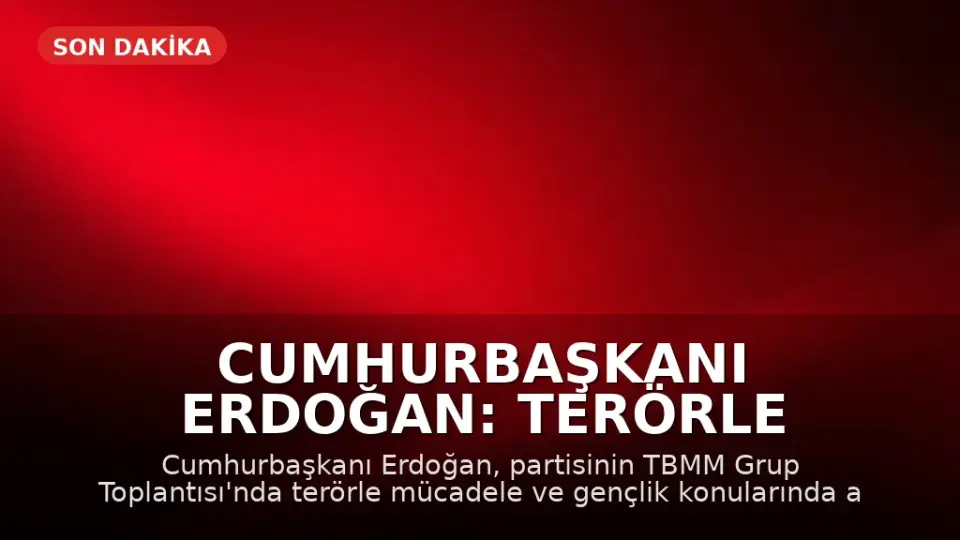 Cumhurbaşkanı Erdoğan: Terörle Mücadele Sürecini Tamamlayacağız