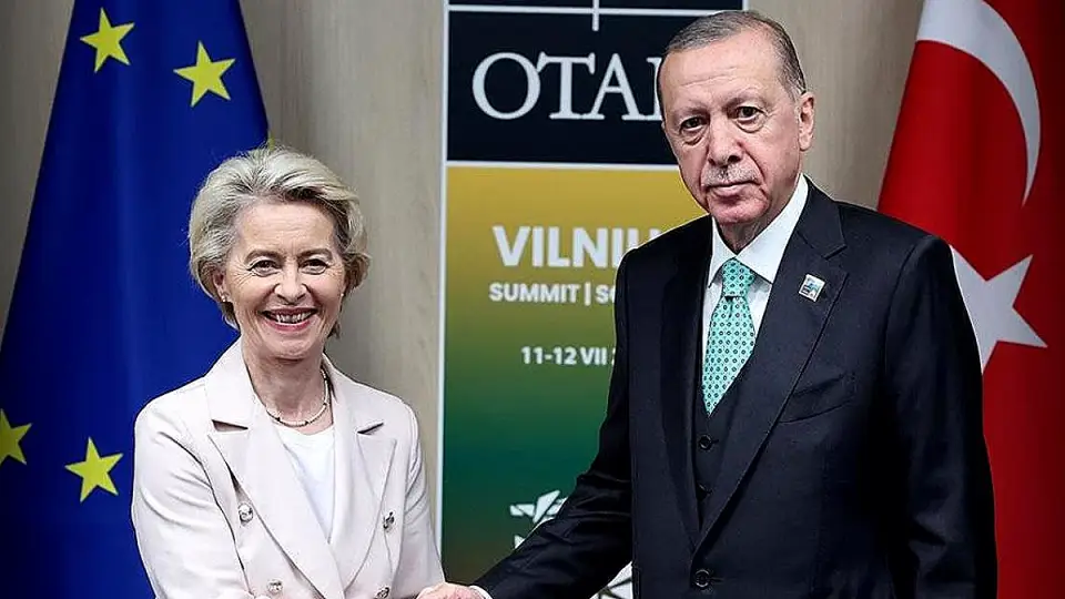 Cumhurbaşkanı Erdoğan ve Ursula von der Leyen Telefonla Görüştü
