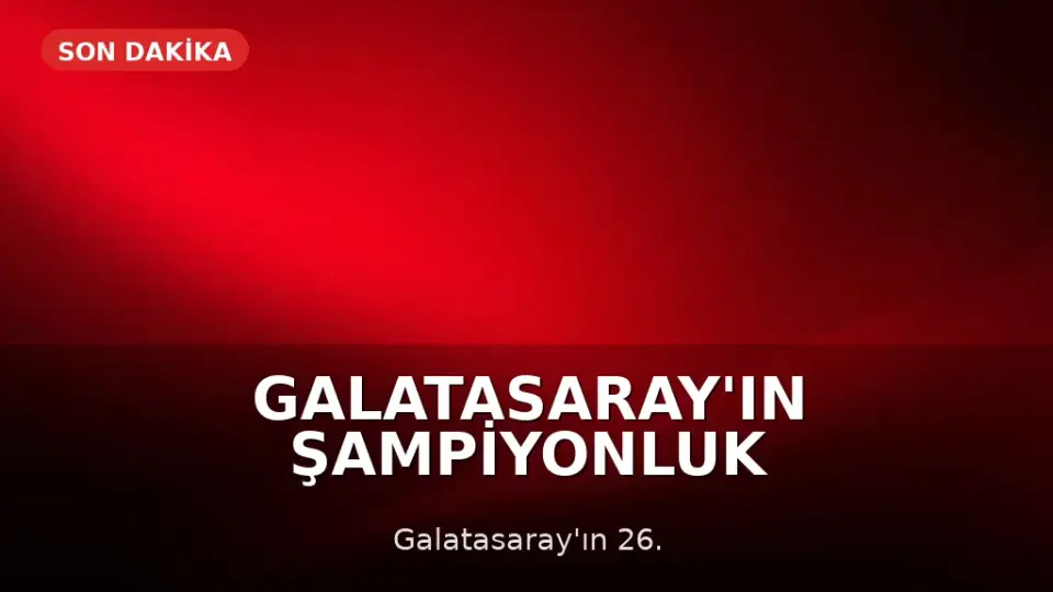 Galatasaray'ın Şampiyonluk Kutlamaları beIN Sports'tan Canlı Yayınlanacak