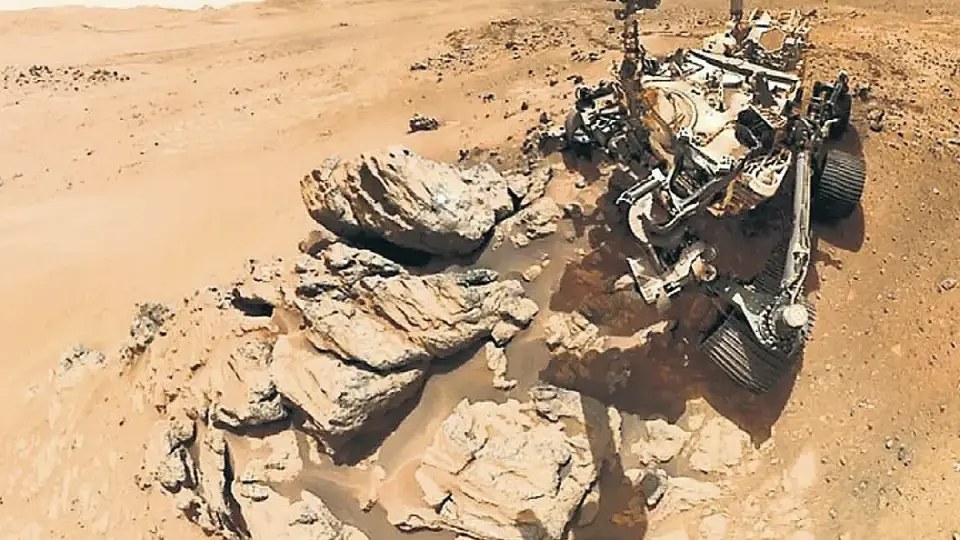 NASA'nın Mars aracı Perseverance'tan Enez Krateri'nde selfie