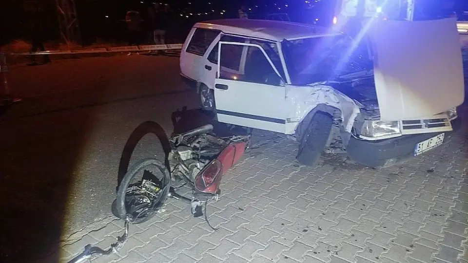 Niğde'de Trafik Kazası: 1 Ölü, 1 Yaralı