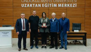 NASA'dan OMÜ'ye Bilim Köprüsü: Astrofizikçi Dr. Umut Yıldız Öğrencilerle Buluştu