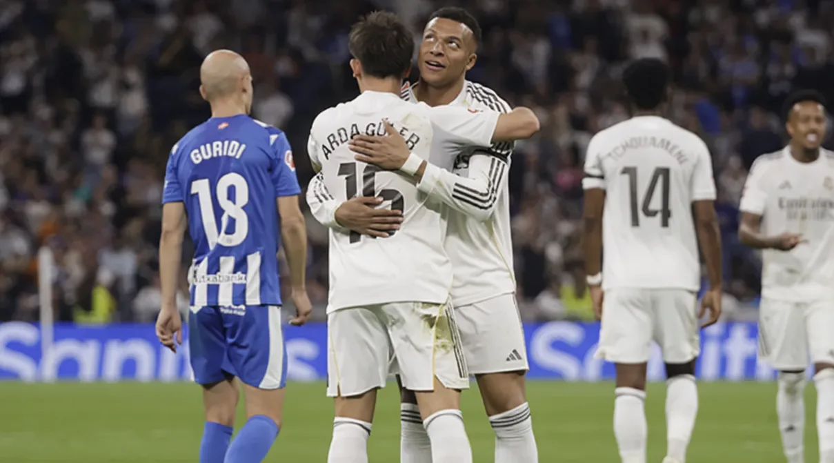 Real Madrid, Alaves karşısında 2-1 galip geldi