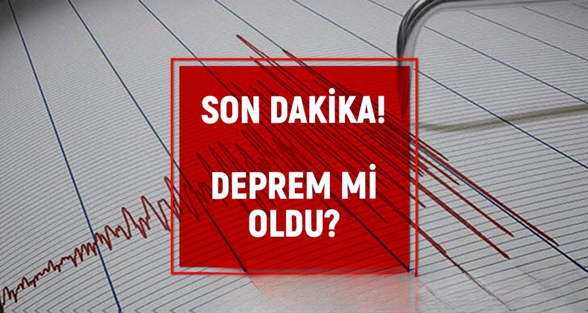 Malatya Yeşilyurt'ta 3.5 büyüklüğünde deprem!