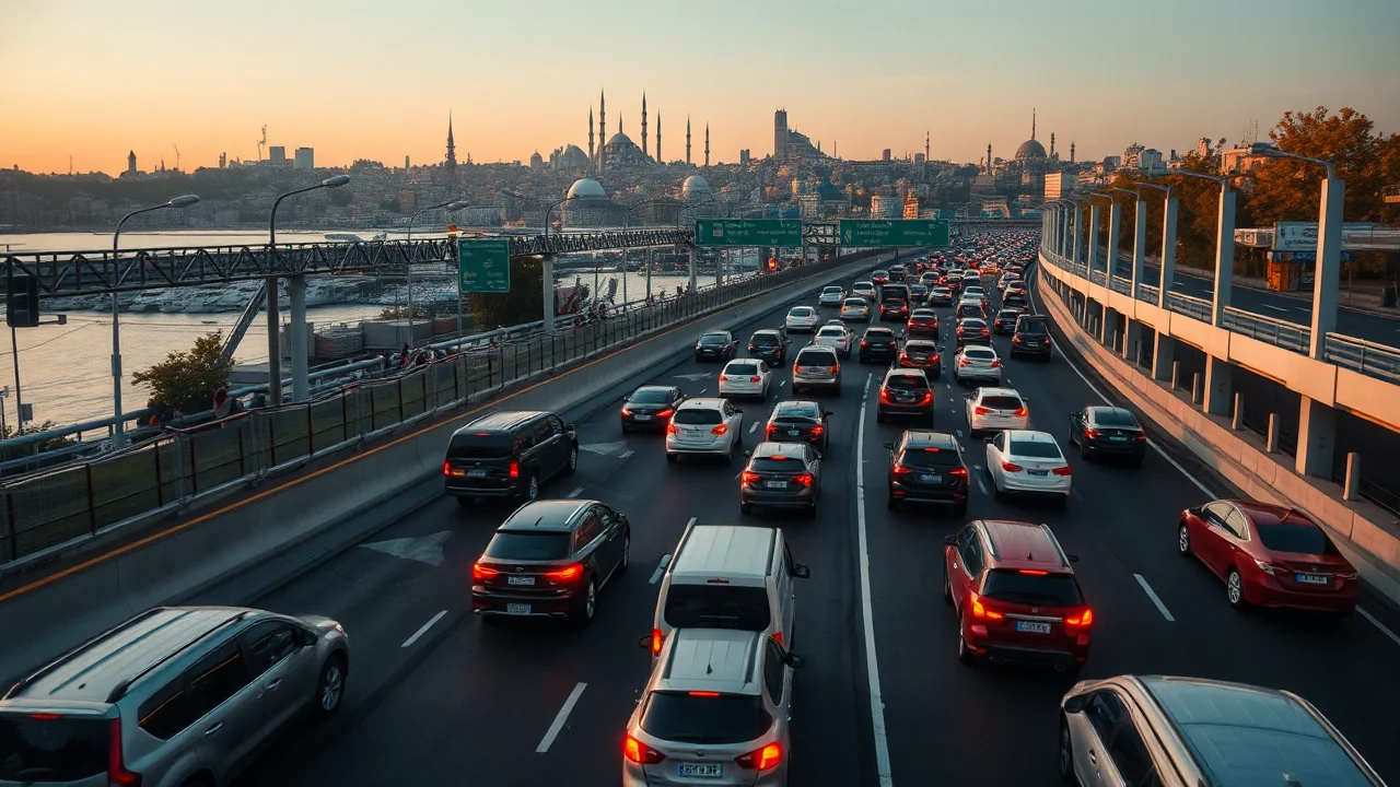 İstanbul'da Trafik Yoğunluğu: 7 Mayıs Perşembe Güncel Durum
