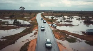 Güney Afrika'da Sel Felaketi: Yollar Ulaşıma Kapandı