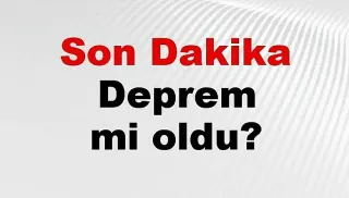 12 Mayıs 2026 Salı: AFAD Son Depremler ve Güncel Veriler