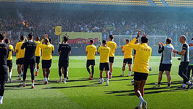 AEK, Yunanistan Süper Ligi'nde Şampiyon Oldu