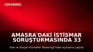 Amasra'da İstismar Soruşturması: 33 Kişi Tutuklandı