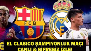 El Clasico'da Barcelona Real Madrid Karşılaşması 10 Mayıs'ta