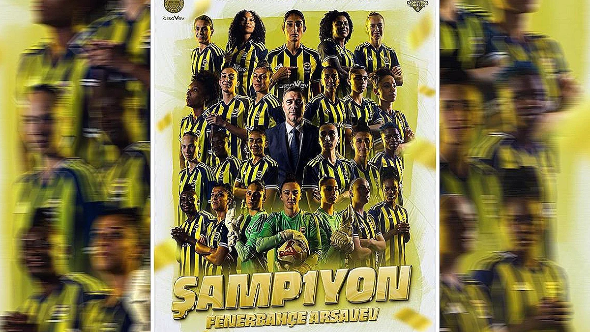 Fenerbahçe ArsaVev, Kadın Futbol Süper Ligi'nde Şampiyon Oldu
