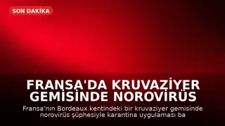 Fransa'da Kruvaziyer Gemisinde Norovirüs Şüphesi: 1 Kişi Hayatını Kaybetti, 1700 Kişi Karantinada