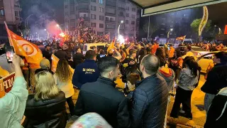 Galatasaray'ın Şampiyonluğu Afyonkarahisar'da Coşkuyla Kutlandı
