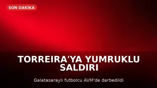 Galatasaraylı Futbolcu Lucas Torreira'ya AVM'de Yumruklu Saldırı