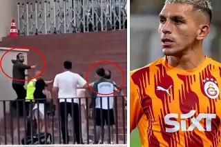 Galatasaraylı Futbolcu Lucas Torreira'ya Saldırı Anı Görüntülendi