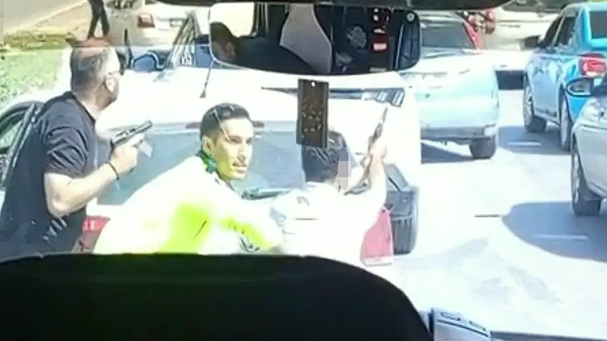 Gaziantep'te Taksiciyi Rehin Alan 2 Şüpheli Polisle Çatıştıktan Sonra Yakalandı