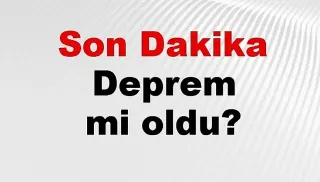 Malatya'da Deprem: Yeşilyurt'ta 3.5 Büyüklüğünde Sarsıntı