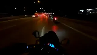 Maltepe'de otomobil devrildi, sürücü yaralandı