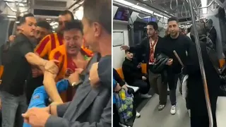 Metrodaki 'Şampiyonluk' Gerginliği Oklavaya Yansıdı