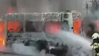 Öğrenci Servisinde Yangın: Araç Kullanılamaz Hale Geldi