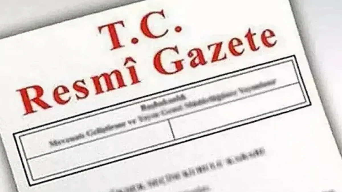Resmi Gazete'de Atama Kararları Yayımlandı