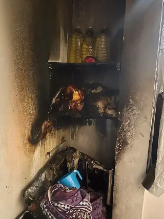 Siirt'te Yangın: Bir Evde Hasar Oluştu