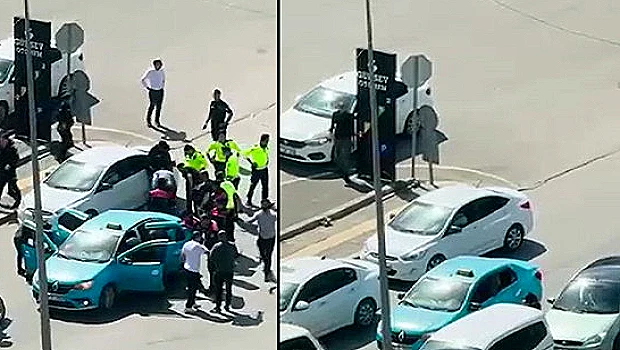 Taksi sürücüsünü rehin alan şüpheliler yakalandı
