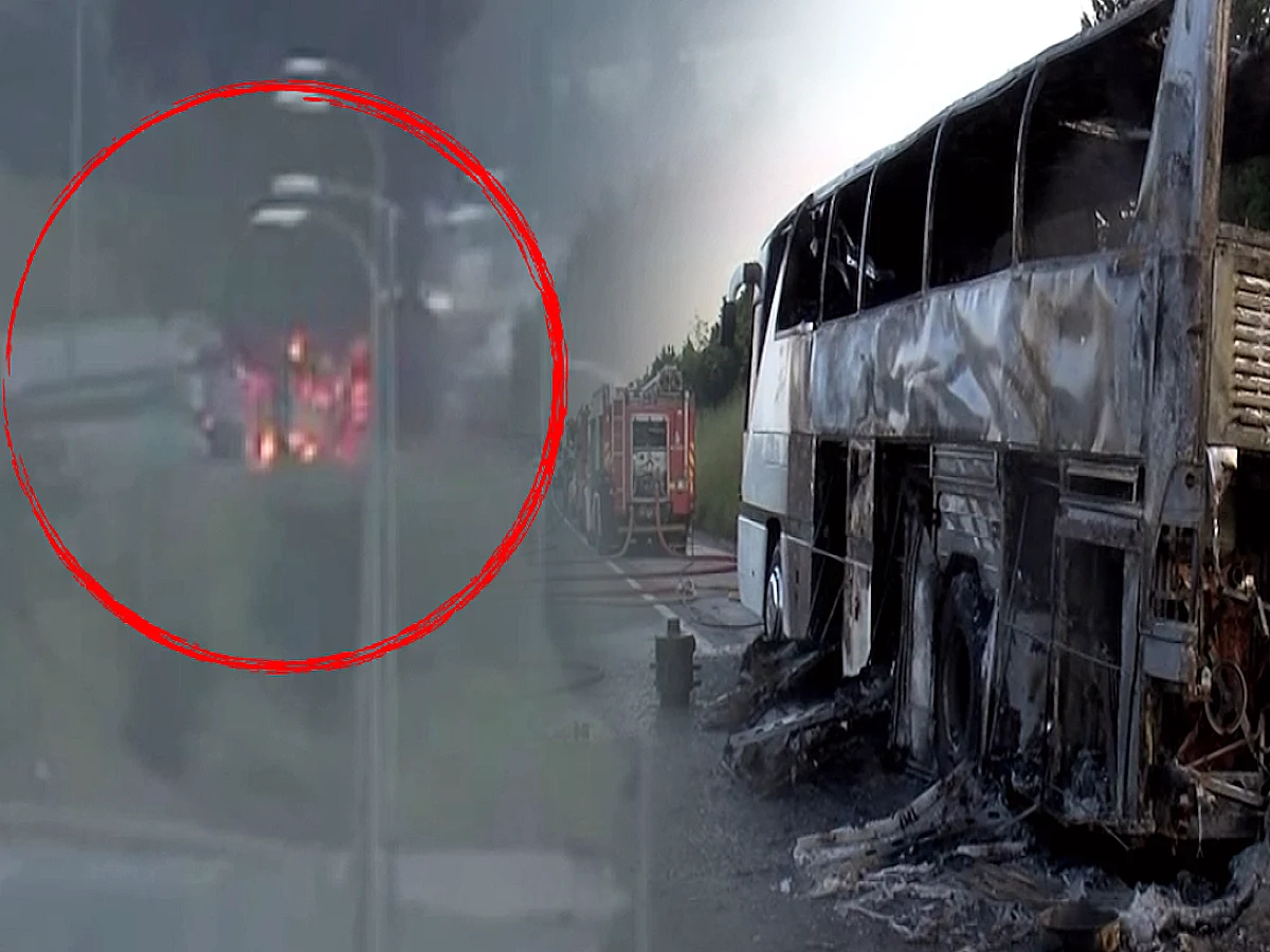 Tuzla'da Tur Otobüsü Motor Kısmından Alev Aldı: 43 Yolcu Tahliye Edildi